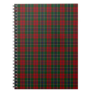 MacLean / McLean Clan Family Tartan Spiral Notebook