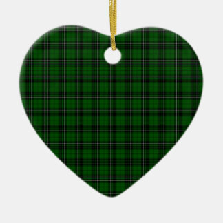 MacLean Tartan Ceramic Tree Decoration