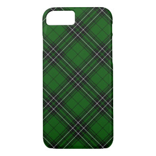 MacLean Tartan Green and Black Plaid Case-Mate iPhone Case
