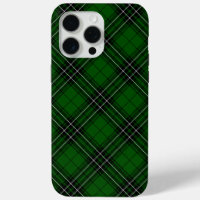 MacLean Tartan Green and Black Plaid