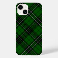 MacLean Tartan Green and Black Plaid
