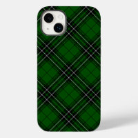 MacLean Tartan Green and Black Plaid