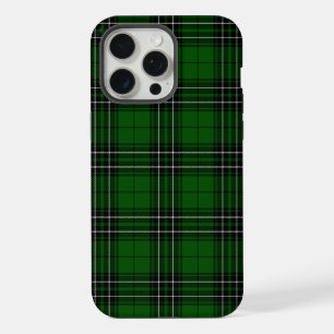 MacLean Tartan Green and Black Plaid iPhone 15 Pro Max Case