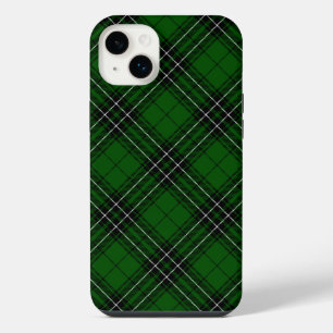 MacLean Tartan Green and Black Plaid iPhone 14 Plus Case