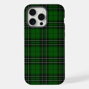MacLean Tartan Green and Black Plaid iPhone 15 Pro Max Case