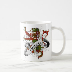 MacLean Tartan Lion Coffee Mug
