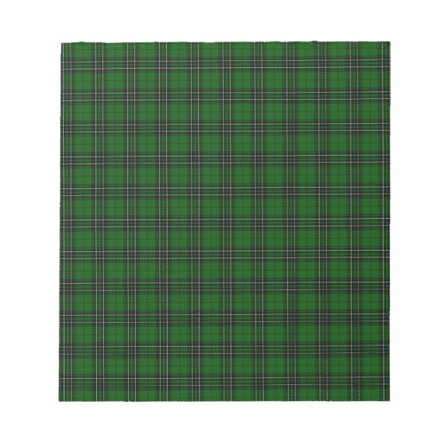 MacLean Tartan Notepad (Front)