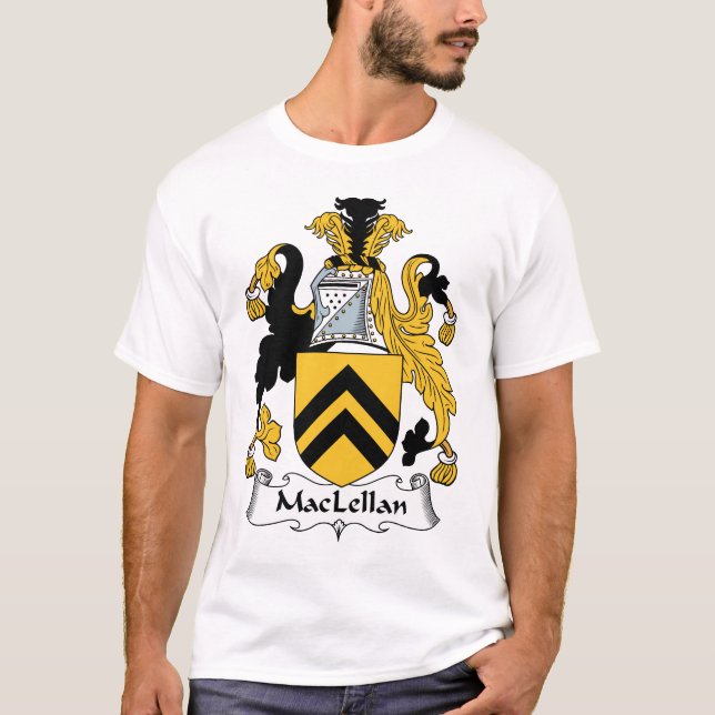 MacLellan Family Crest T-Shirt (Front)