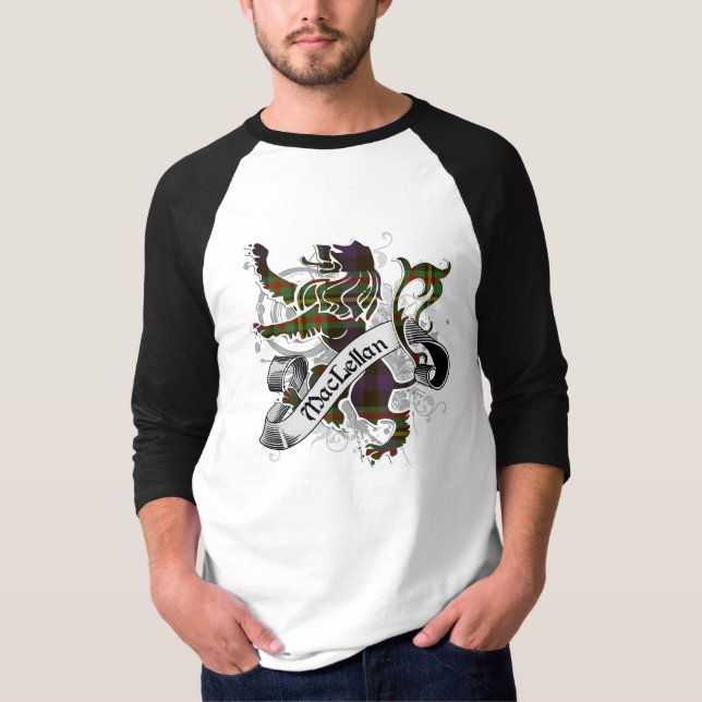 MacLellan Tartan Lion T-Shirt (Front)