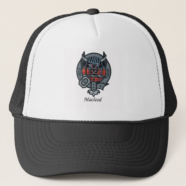 Macleod Clan Crest Trucker Hat (Front)