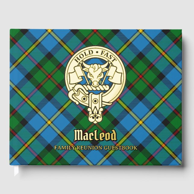 MacLeod Family Reunion Guest Book (Front)