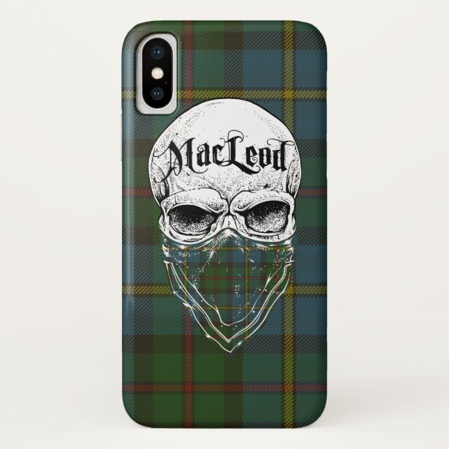 MacLeod Tartan Bandit Case-Mate iPhone Case (Back)