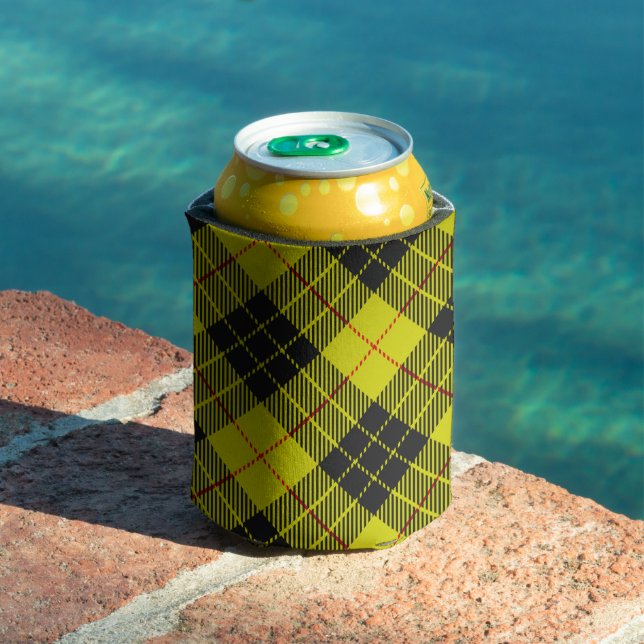 MacLeod tartan pattern Can Cooler (In Situ Pool)