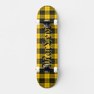 MacLeod Tartan Scottish Plaid Pattern Skateboard