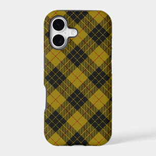 MacLeod tartan yellow black plaid