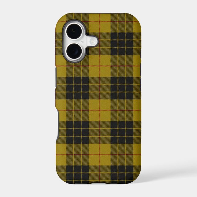 MacLeod tartan yellow black plaid (Back)