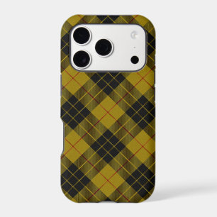 MacLeod tartan yellow black plaid
