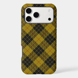 MacLeod tartan yellow black plaid