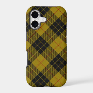 MacLeod tartan yellow black plaid