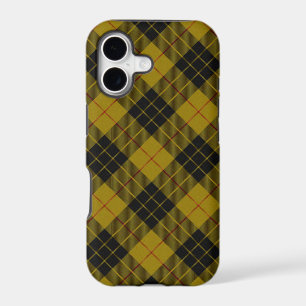 MacLeod tartan yellow black plaid