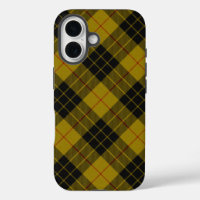 MacLeod tartan yellow black plaid