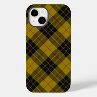 MacLeod tartan yellow black plaid