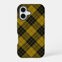 MacLeod tartan yellow black plaid
