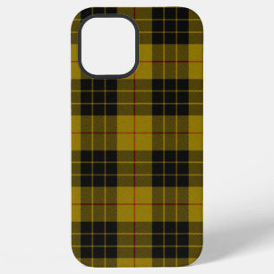 MacLeod tartan yellow black plaid iPhone 12 Pro Max Case