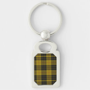 MacLeod tartan yellow black plaid Key Ring