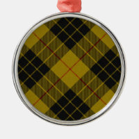 MacLeod tartan yellow black plaid