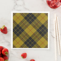 MacLeod tartan yellow black plaid