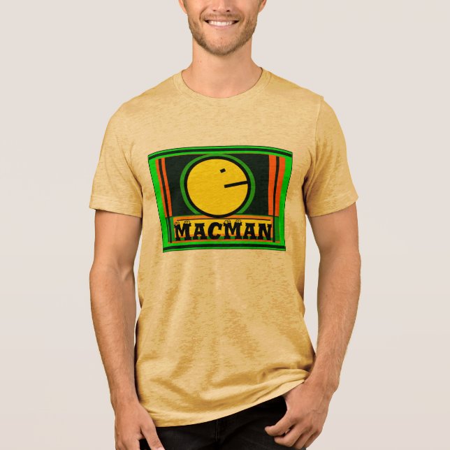 MacMan Tri-Blend Shirt (Front)