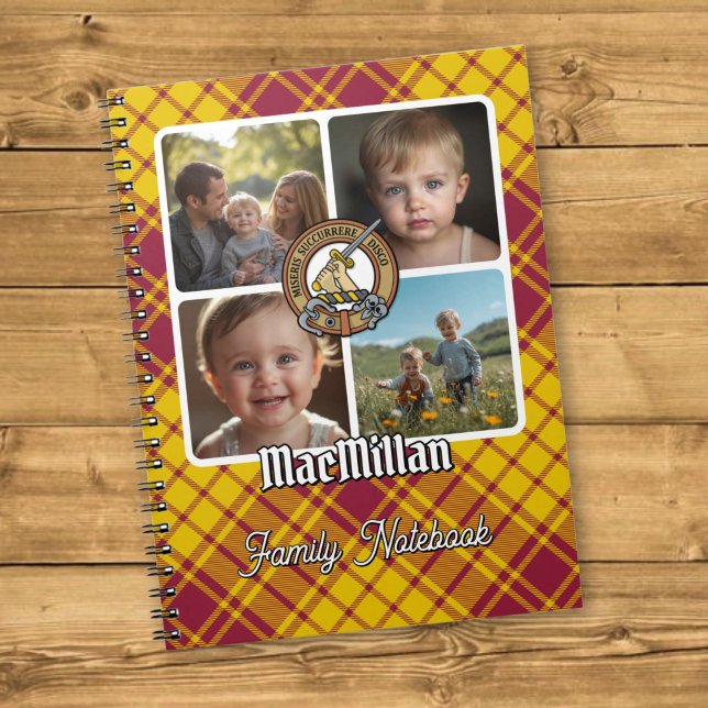 MacMillan Family Photo Collage Notebook (Creator Uploaded)