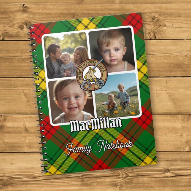 MacMillan Family Photo Collage Notebook (Creator Uploaded)