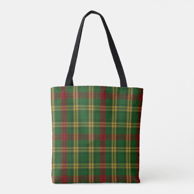 MacMillan Tartan Plaid Monogrammed Body Bag (Back)