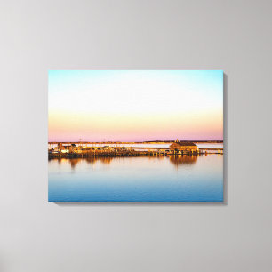 MacMillan Wharf  Canvas Print