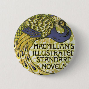 MacMillan's Peacock Edition 6 Cm Round Badge