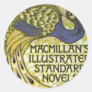 MacMillan's Peacock Edition Classic Round Sticker