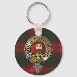 MacNab Tartan & Badge Key Ring