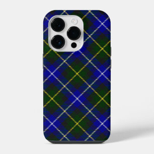 Macneil of Barra tartan blue green plaid iPhone 14 Pro Case