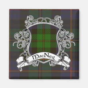 MacNeil Tartan Shield Magnet