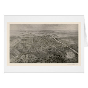 Macon, GA Panoramic Map - 1912