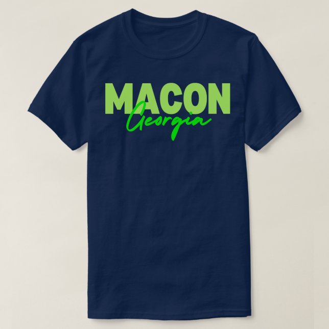 Macon Georgia TShirt (Design Front)