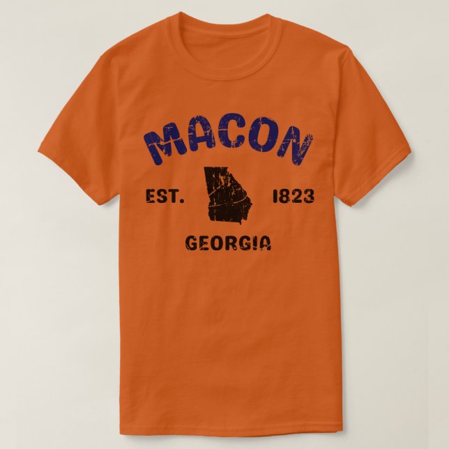 Macon Georgia TShirt 17 (Design Front)