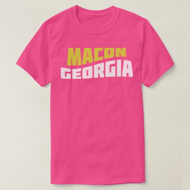 Macon Georgia TShirt 8 (Design Front)