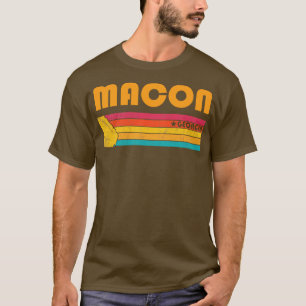 Macon Georgia Vintage Distressed Souvenir T-Shirt