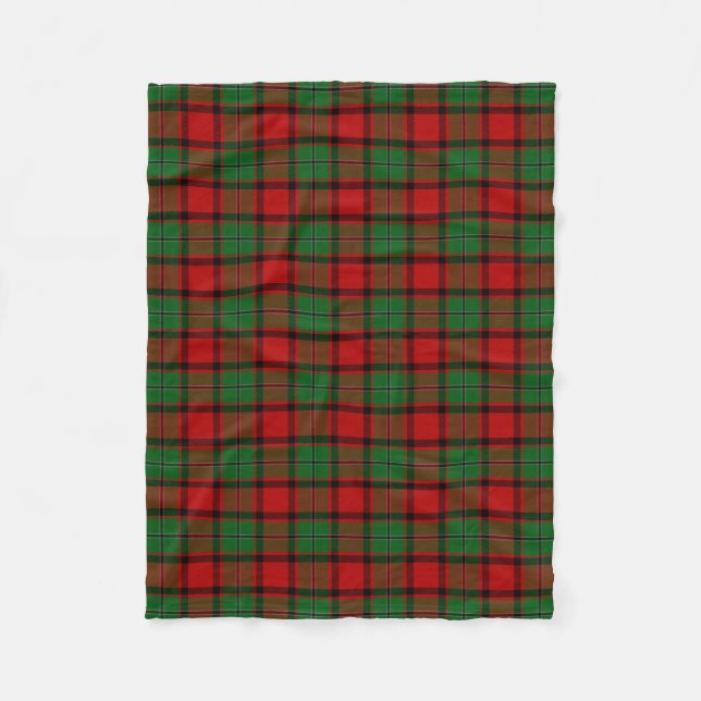 MacPhail Tartan Fleece Blanket (Front)
