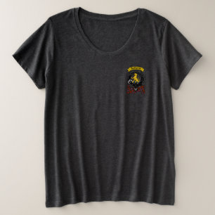 MacPherson Clan Badge & Tartan Plus Size T-Shirt
