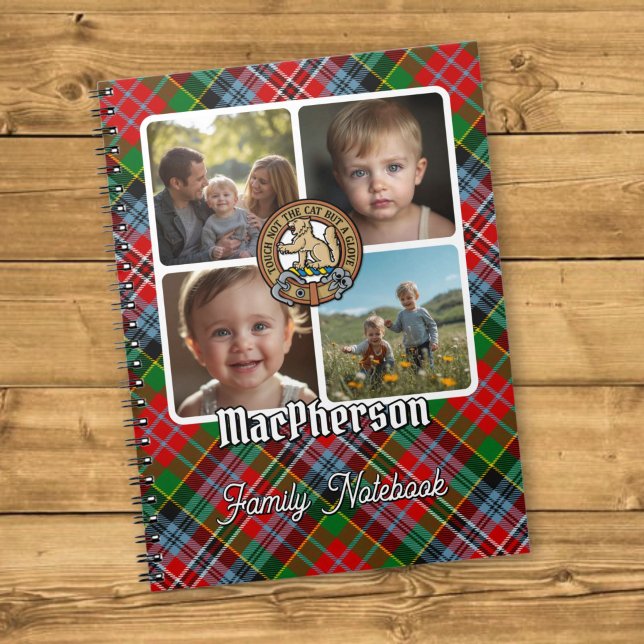 MacPherson Family Photo Collage Notebook (Creator Uploaded)
