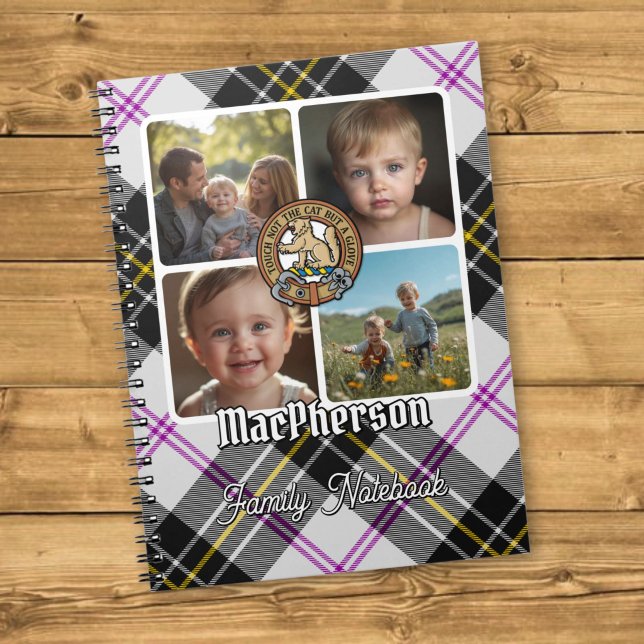 MacPherson Family Photo Collage Notebook (Creator Uploaded)